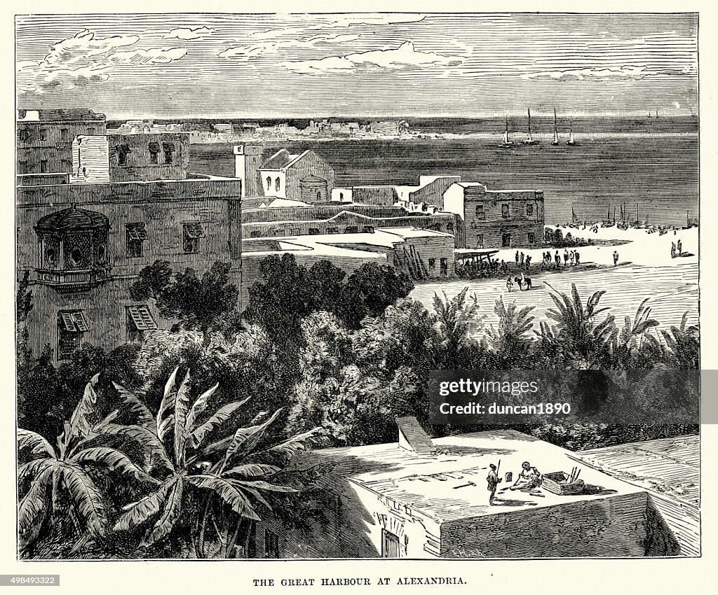 The Great Harbour at Alexandria