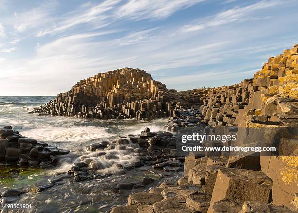 giant's causeway - bushmills stock pictures, royalty-free photos & images