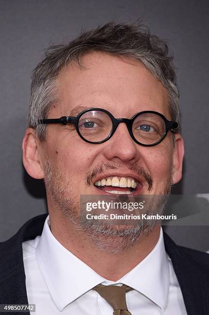 Director Adam McKay attends the premiere of "The Big Short" at Ziegfeld Theatre on November 23, 2015 in New York City.