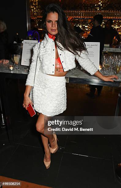 Bip Ling attends the British Fashion Awards official afterparty hosted by St Martins Lane and sponsored by Ciroc Vodka at St Martins Lane on November...