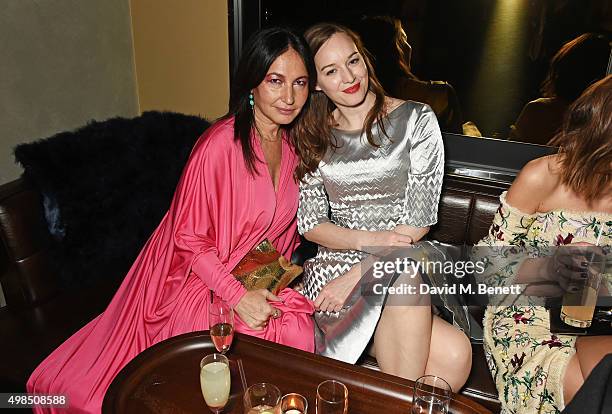 Lou Hayter attends the British Fashion Awards official afterparty hosted by St Martins Lane and sponsored by Ciroc Vodka at St Martins Lane on...