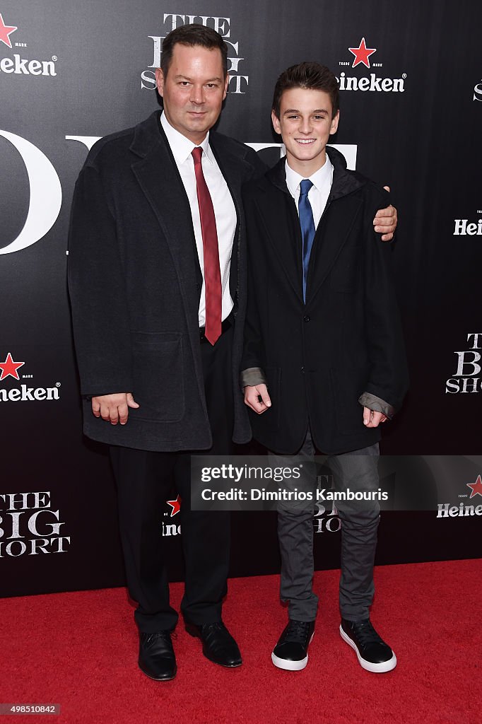 "The Big Short" New York Premiere - Arrivals