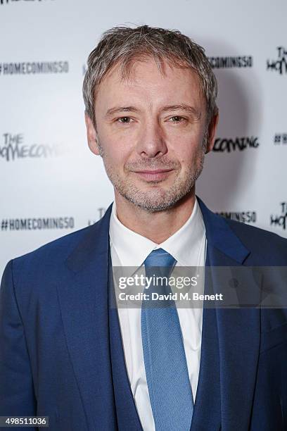 John Simm attends the press night after party for "The Homecoming" at The Electric Carousel on November 23, 2015 in London, England.