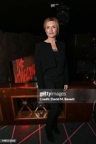 Tina Hobley attends the press night after party for "The Homecoming" at The Electric Carousel on November 23, 2015 in London, England.