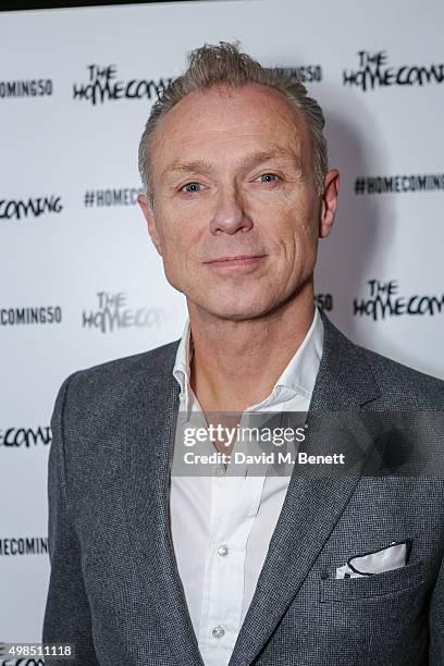 Gary Kemp attends the press night after party for "The Homecoming" at The Electric Carousel on November 23, 2015 in London, England.