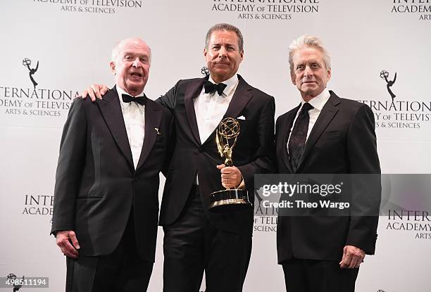 President & CEO of of the The International Academy of Television Arts & Sciences Bruce Paisner, Special Directorate Award Recipient Chairman & CEO,...