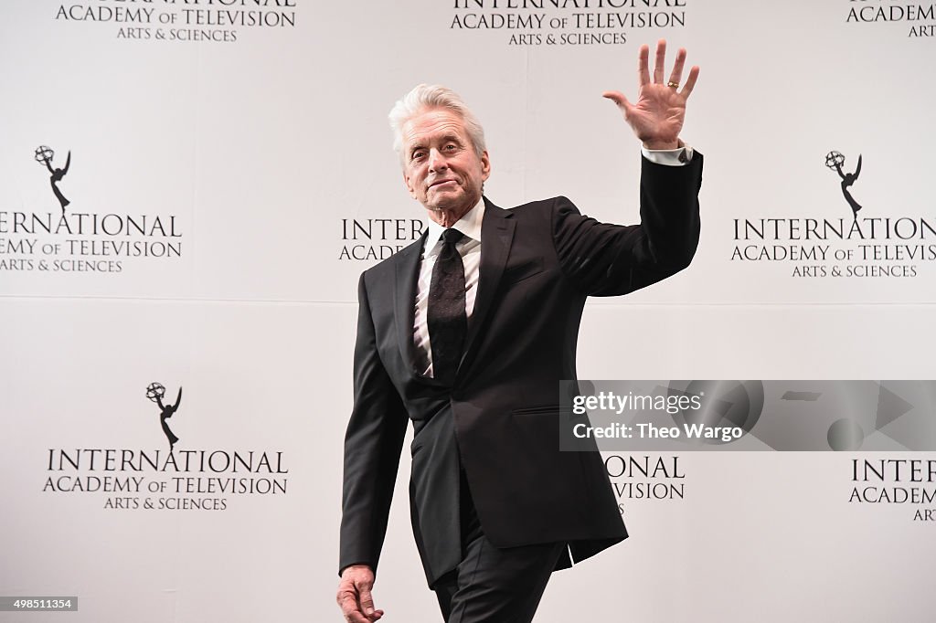 43rd International Emmy Awards - Press Room