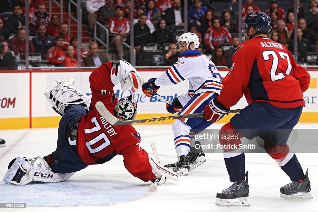 Edmonton Oilers v Washington Capitals