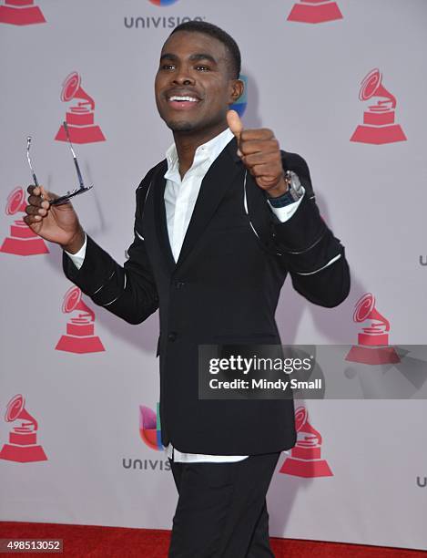 Singer OMI attends the 16th Latin GRAMMY Awards at the MGM Grand Garden Arena on November 19, 2015 in Las Vegas, Nevada.