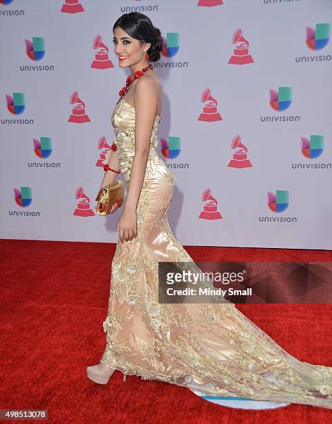 Singer Dray attends the 16th Latin GRAMMY Awards at the MGM Grand Garden Arena on November 19, 2015 in Las Vegas, Nevada.