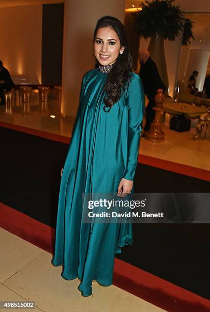 Maliha Tabani attends the British Fashion Awards official afterparty hosted by St Martins Lane and sponsored by Ciroc Vodka at St Martins Lane on...