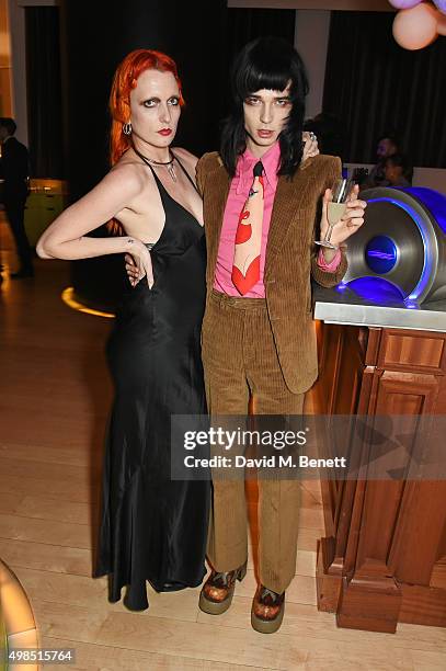 Josh Quinton attends the British Fashion Awards official afterparty hosted by St Martins Lane and sponsored by Ciroc Vodka at St Martins Lane on...