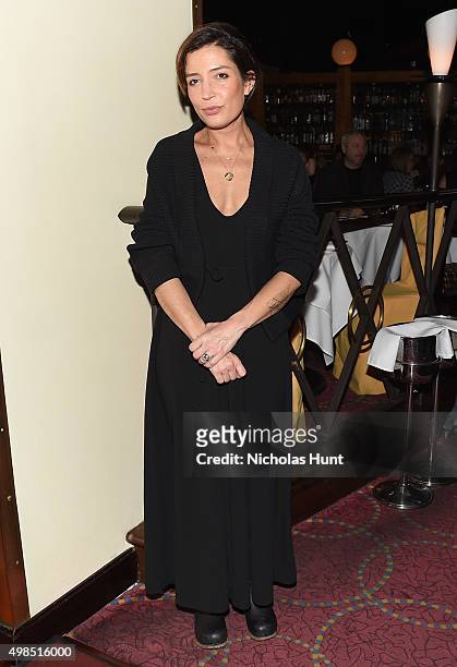 Reed Morano attends the New York screening of "Meadowland" directed by Reed Morano with Olivia Wilde hosted by Martin Scorsese, after party on...