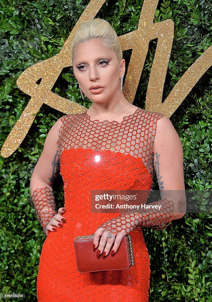 British Fashion Awards 2015 - Red Carpet Arrivals