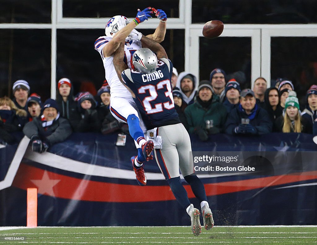 Buffalo Bills Vs. New England Patriots At Gillette Stadium