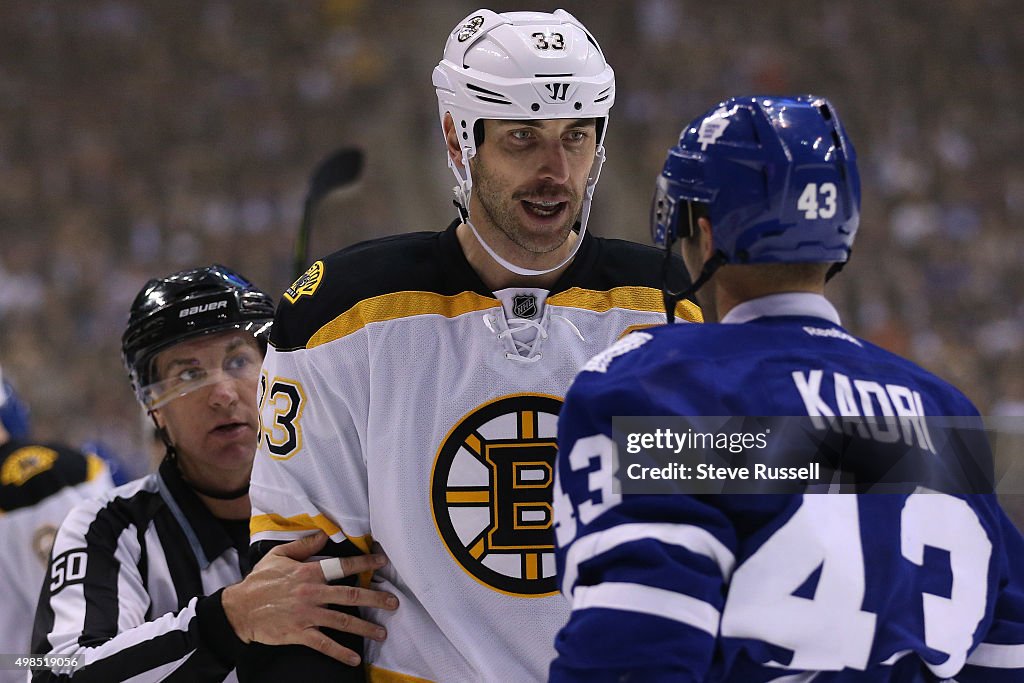 Toronto Maple Leafs lose to the Boston Bruins 4-3 in a shootout