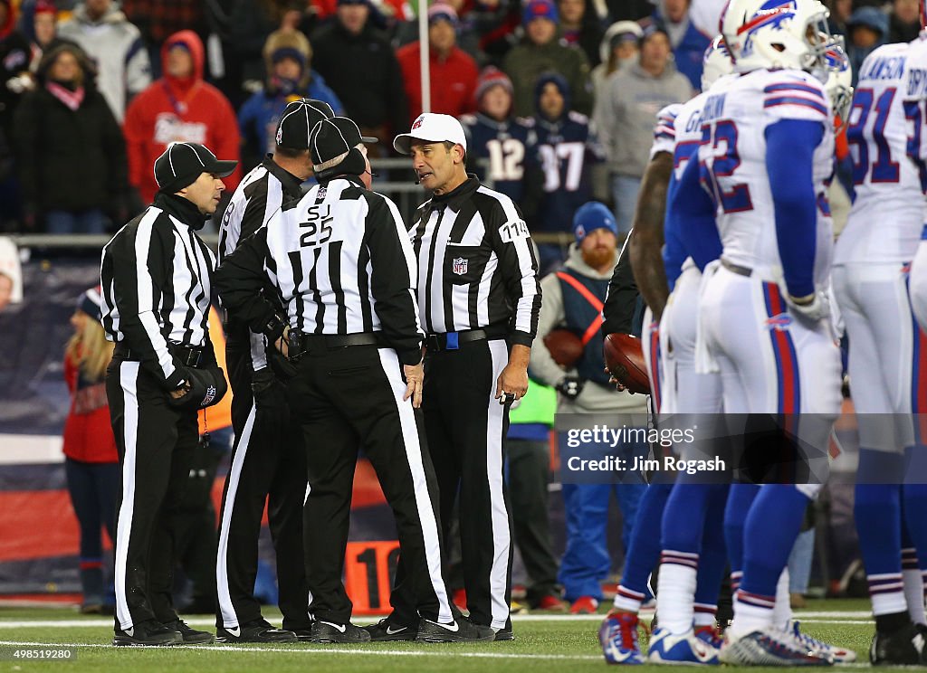 Buffalo Bills v New England Patriots