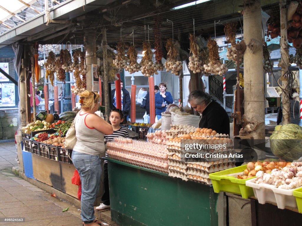 Bolhao Market In Porto