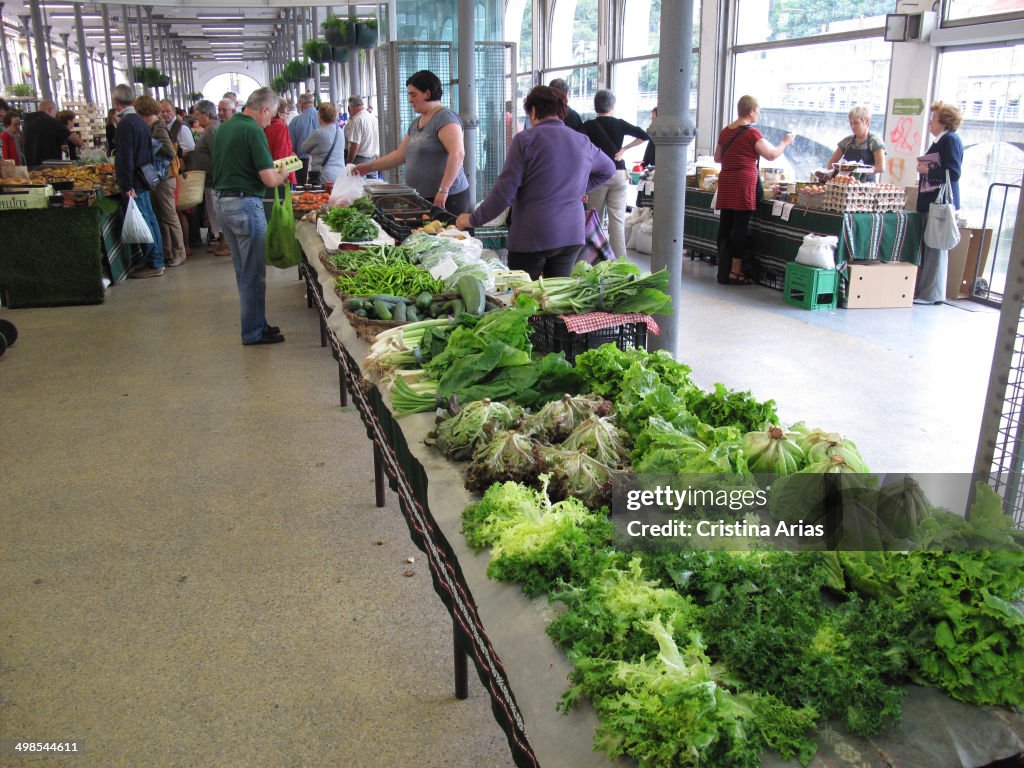 Traditional Market Of Tolosa