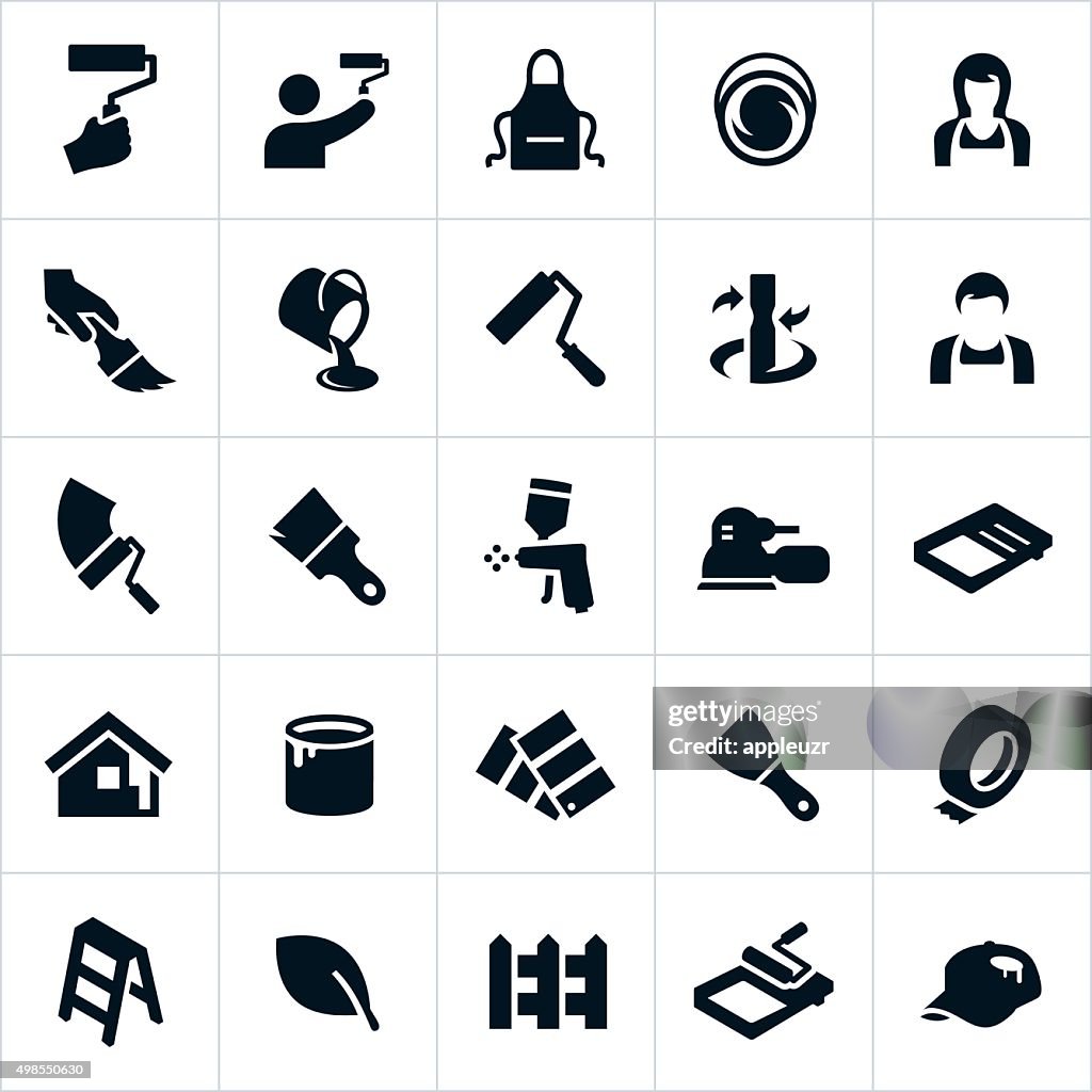 House Painting Icons