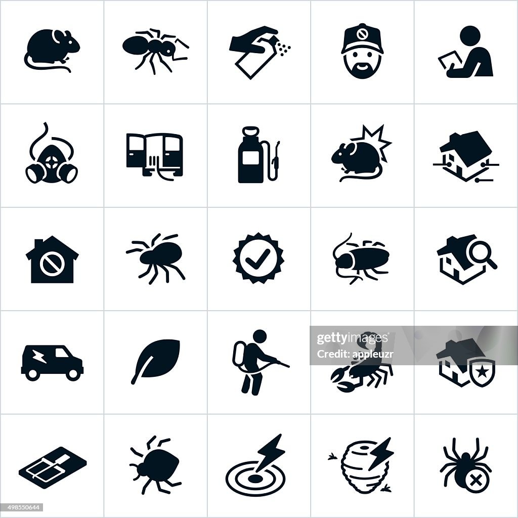 Pest Control Icons