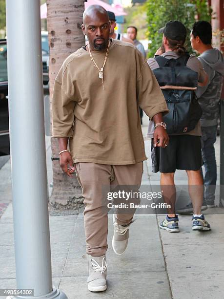 Corey Gamble is seen on November 23, 2015 in Los Angeles, California.
