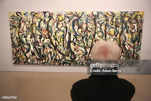'Jackson Pollock's Mural: Energy made Visible' Exhibition Preview In Berlin 'Jackson Pollock's Mural: Energy made Visible' Exhibition Preview In Berlin