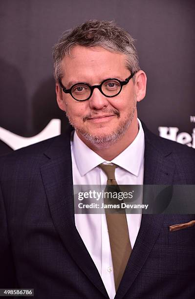 Adam McKay attends "The Big Short" New York Premiere at Ziegfeld Theater on November 23, 2015 in New York City.