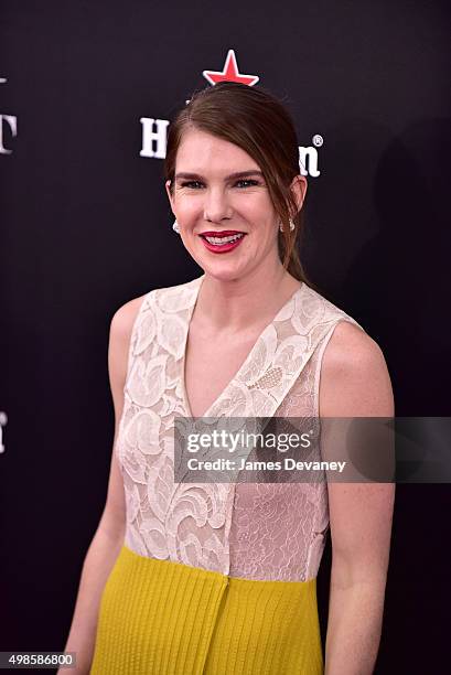 Lily Rabe attends "The Big Short" New York Premiere at Ziegfeld Theater on November 23, 2015 in New York City.