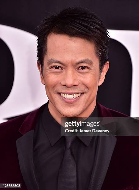 Byron Mann attends "The Big Short" New York Premiere at Ziegfeld Theater on November 23, 2015 in New York City.
