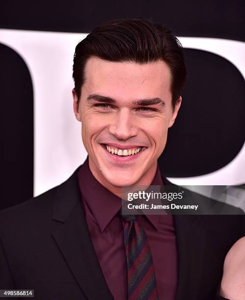 Finn Wittrock attends "The Big Short" New York Premiere at Ziegfeld Theater on November 23, 2015 in New York City.