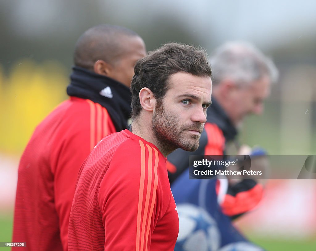 Manchester United Training Session