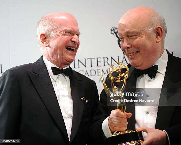 President & CEO of of the The International Academy of Television Arts & Sciences Bruce Paisner and The Founders Award recipient, writer & creator,...