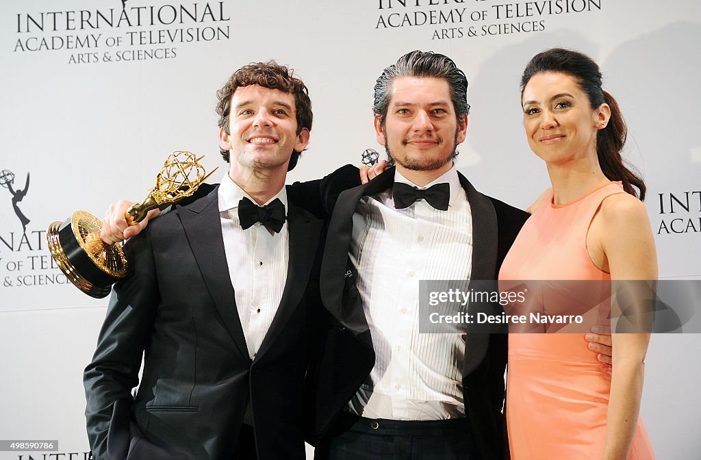 43rd International Emmy Awards - Arrivals