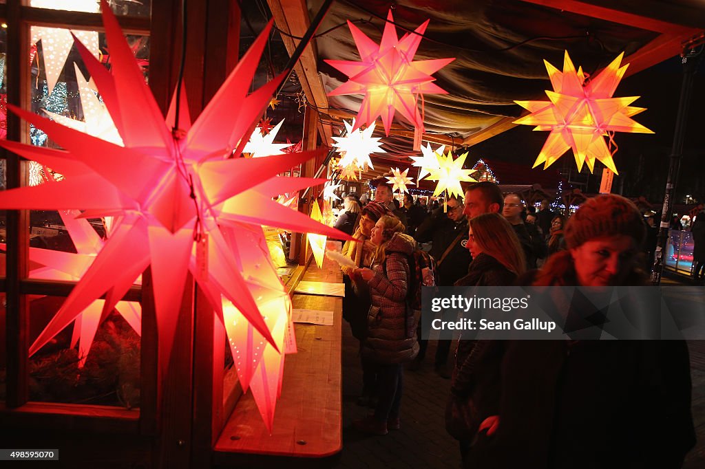 Christmas Markets Open In Berlin