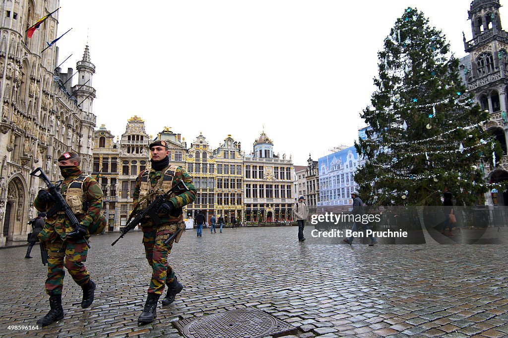 Brussels On High Alerts As Terror Threat Closes The Belgian Capital