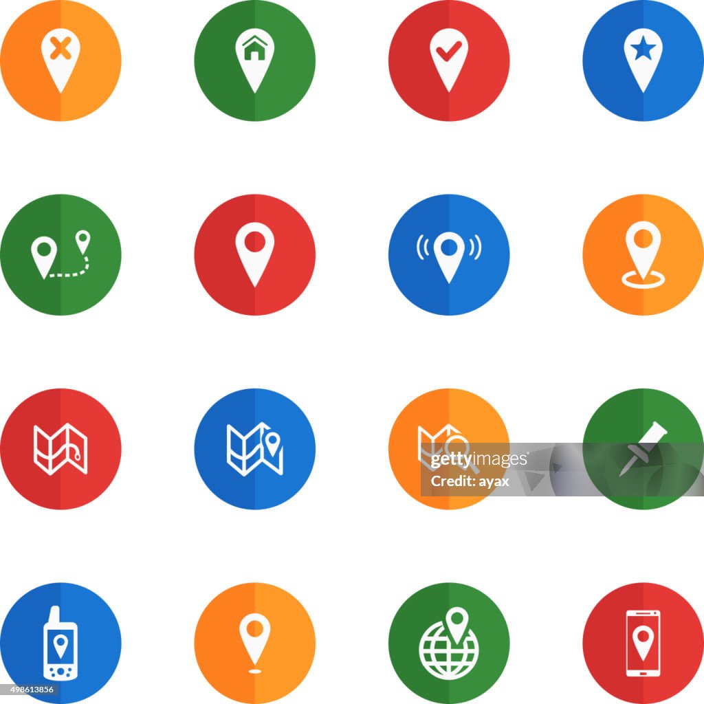 Pointer And Maps High-Res Vector Graphic - Getty Images