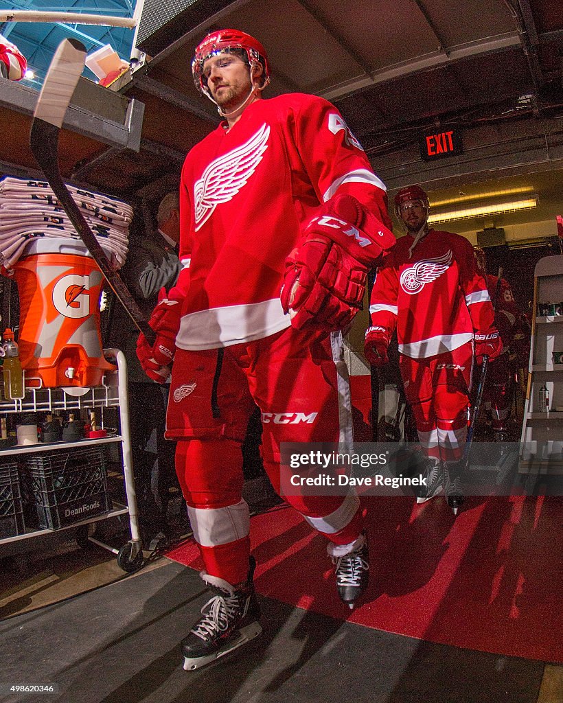 Washington Capitals v Detroit Red Wings