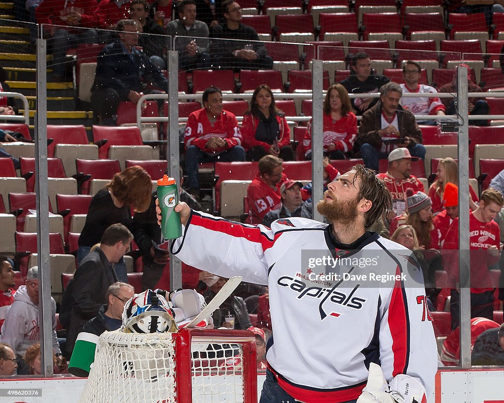 Washington Capitals v Detroit Red Wings