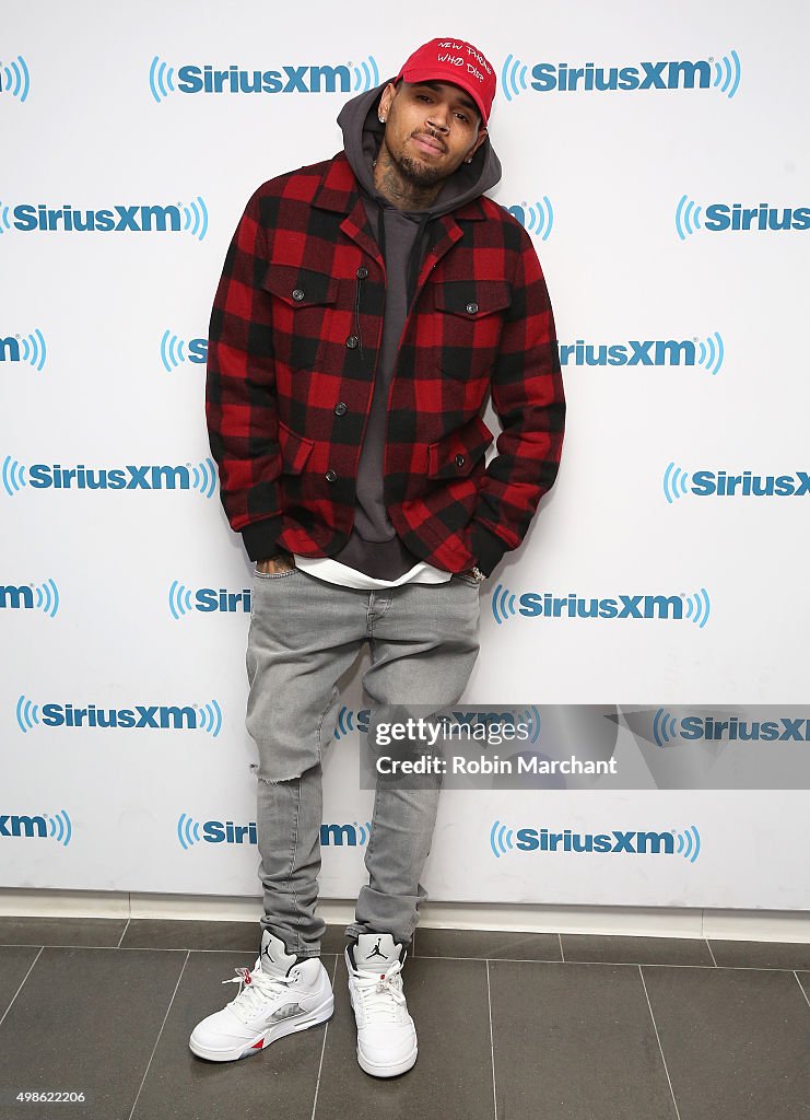 Celebrities Visit SiriusXM Studios - November 24, 2015