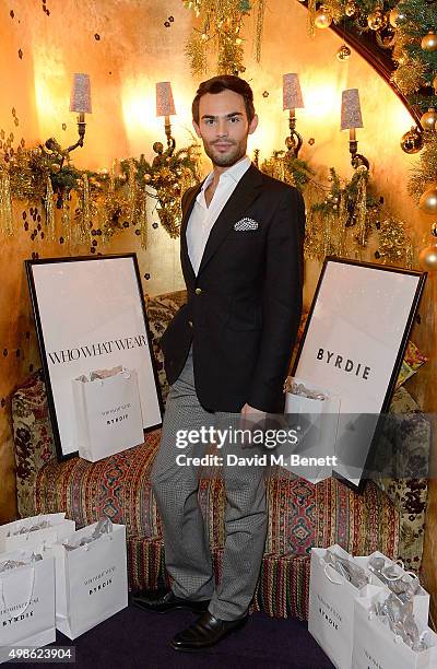 Mark Francis Vandelli attends the WhoWhatWear UK Launch at Loulou's on November 24, 2015 in London, England.