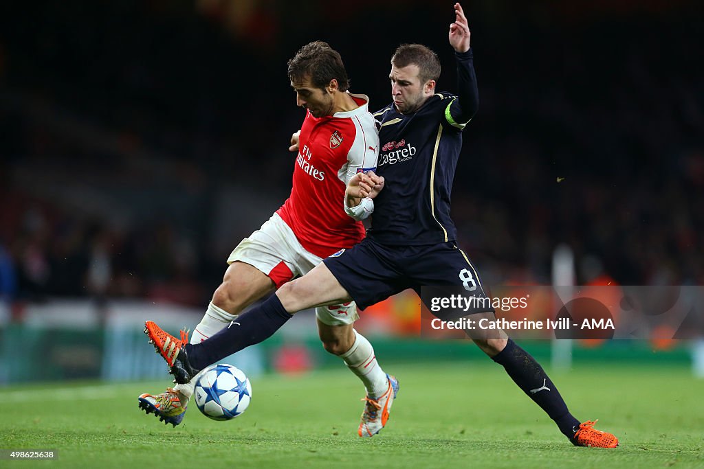 Arsenal FC v GNK Dinamo Zagreb - UEFA Champions League