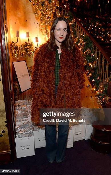 Serafina Sama attends the WhoWhatWear UK Launch at Loulou's on November 24, 2015 in London, England.