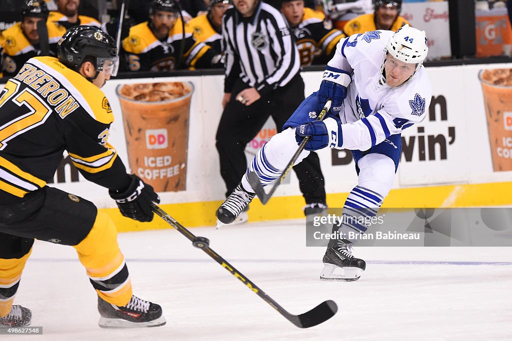 Toronto Maple Leafs v Boston Bruins