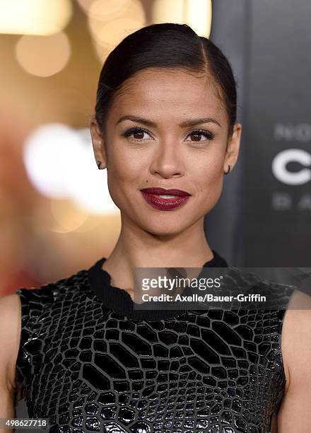 Actress Gugu Mbatha-Raw arrives at the AFI FEST 2015 Presented By Audi Centerpiece Gala Premiere of Columbia Pictures' 'Concussion' at TCL Chinese...