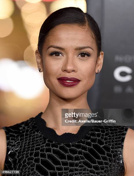 Actress Gugu Mbatha-Raw arrives at the AFI FEST 2015 Presented By Audi Centerpiece Gala Premiere of Columbia Pictures' 'Concussion' at TCL Chinese...