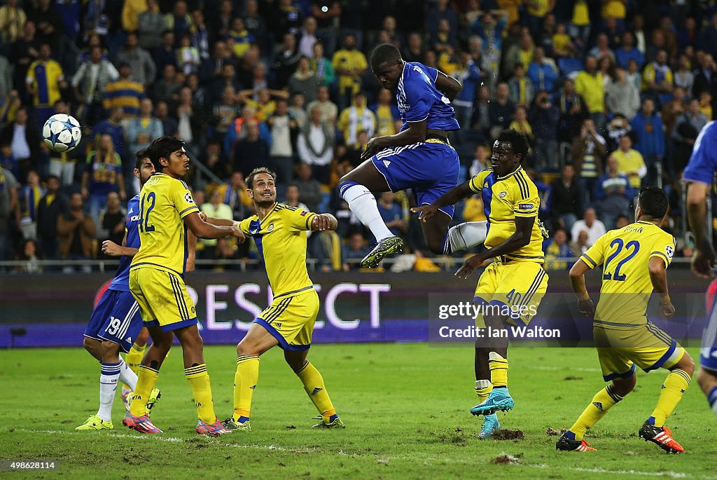 Maccabi Tel-Aviv FC v Chelsea FC - UEFA Champions League