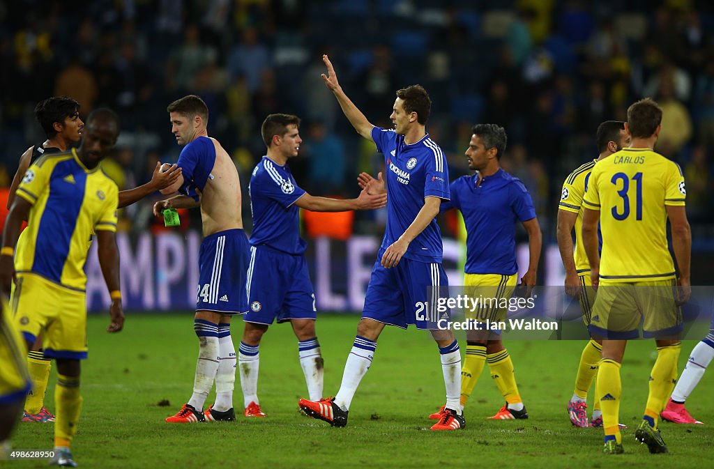 Maccabi Tel-Aviv FC v Chelsea FC - UEFA Champions League