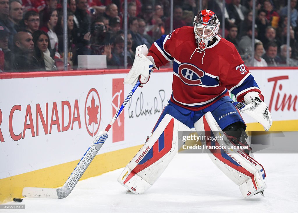 Vancouver Canucks v Montreal Canadiens