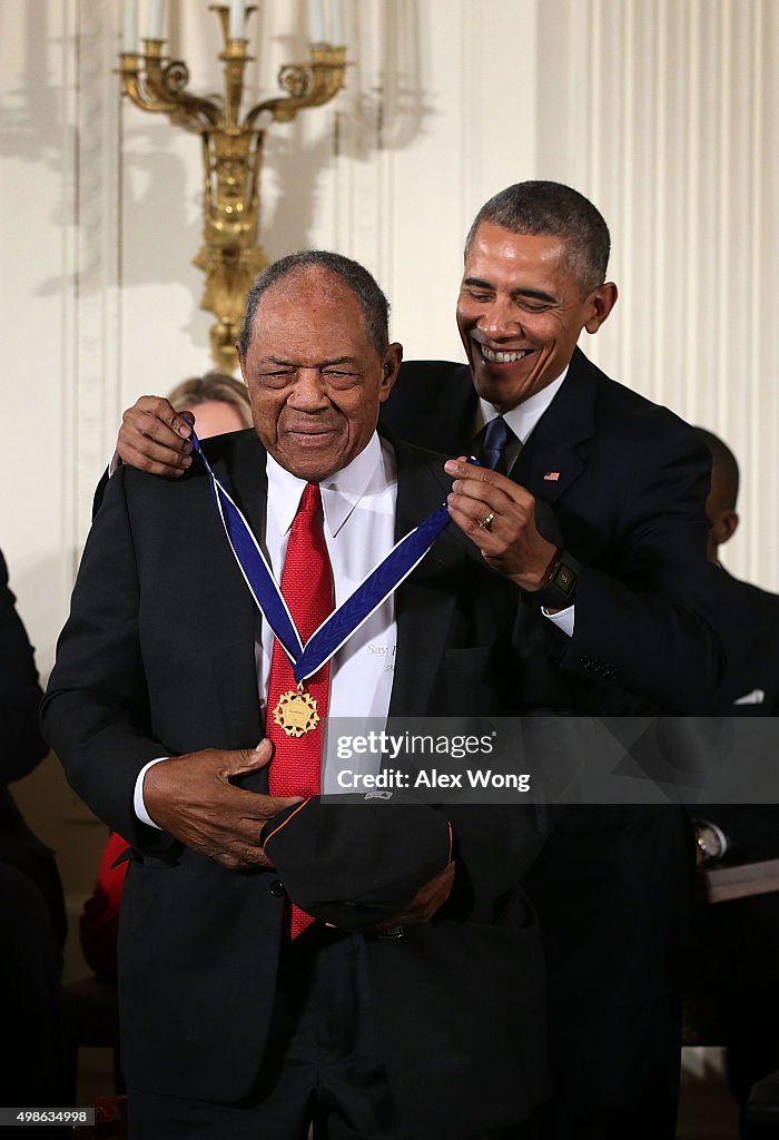 President Obama Presents The Presidential Medal Of Freedom Awards